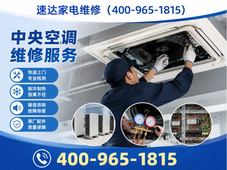 文昌中央空调维修展示图